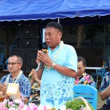 งานสระเกล้าดำหัว นายกเทศมนตรี ประธานสภาเทศบาล และปลัดเทศบาลตำบลสันทราย ประจำปี พ.ศ. ๒๕๖๙