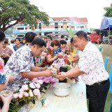 งานสระเกล้าดำหัว นายกเทศมนตรี ประธานสภาเทศบาล และปลัดเทศบาลตำบลสันทราย ประจำปี พ.ศ. ๒๕๖๙