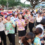 งานสระเกล้าดำหัว นายกเทศมนตรี ประธานสภาเทศบาล และปลัดเทศบาลตำบลสันทราย ประจำปี พ.ศ. ๒๕๖๙
