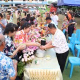 งานสระเกล้าดำหัว นายกเทศมนตรี ประธานสภาเทศบาล และปลัดเทศบาลตำบลสันทราย ประจำปี พ.ศ. ๒๕๖๙