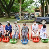 กิจกรรมฝึกอบรมการส่งเสริมพฤติกรรมสุขภาพตามภูมิปัญญาท้องถิ่น