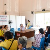 โครงการพัฒนาระบบดูแลผู้สูงอายุโดยชุมชน ของโรงเรียนผู้สูงอายุตำบลสันทราย