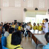 โครงการพัฒนาระบบดูแลผู้สูงอายุโดยชุมชน ของโรงเรียนผู้สูงอายุตำบลสันทราย